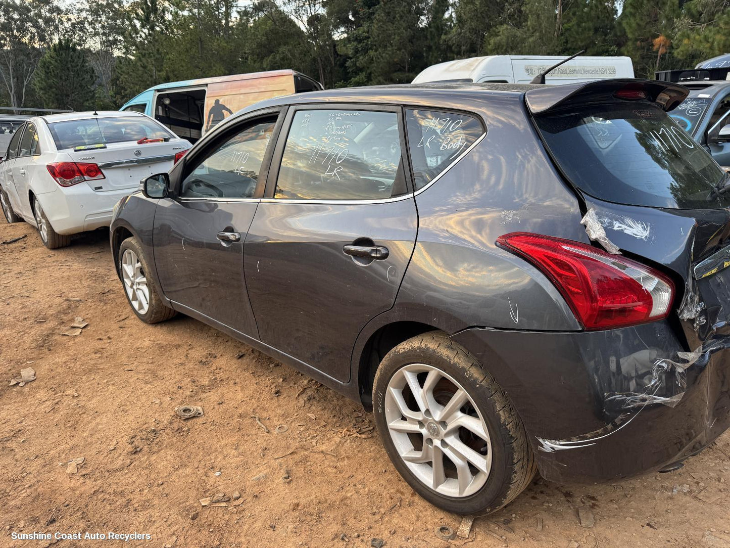 2013 Nissan Pulsar Seatbelt Stalk