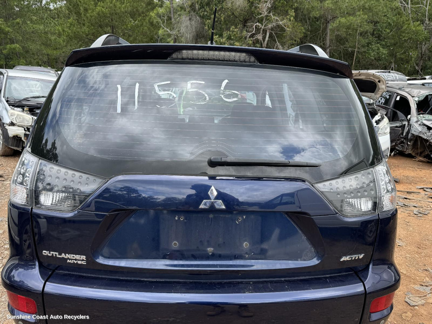 2012 Mitsubishi Outlander Bootlid Tailgate