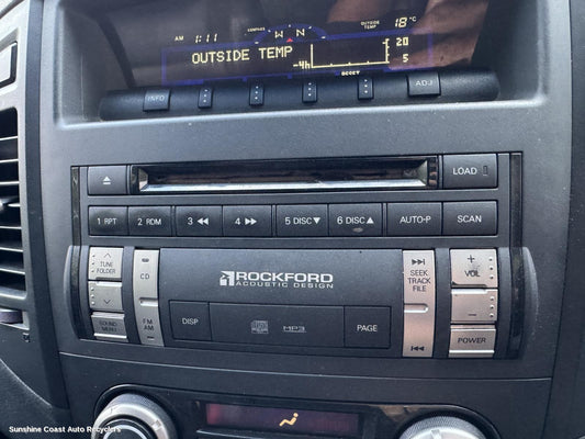 2007 Mitsubishi Pajero Radio Cd Dvd Sat Tv