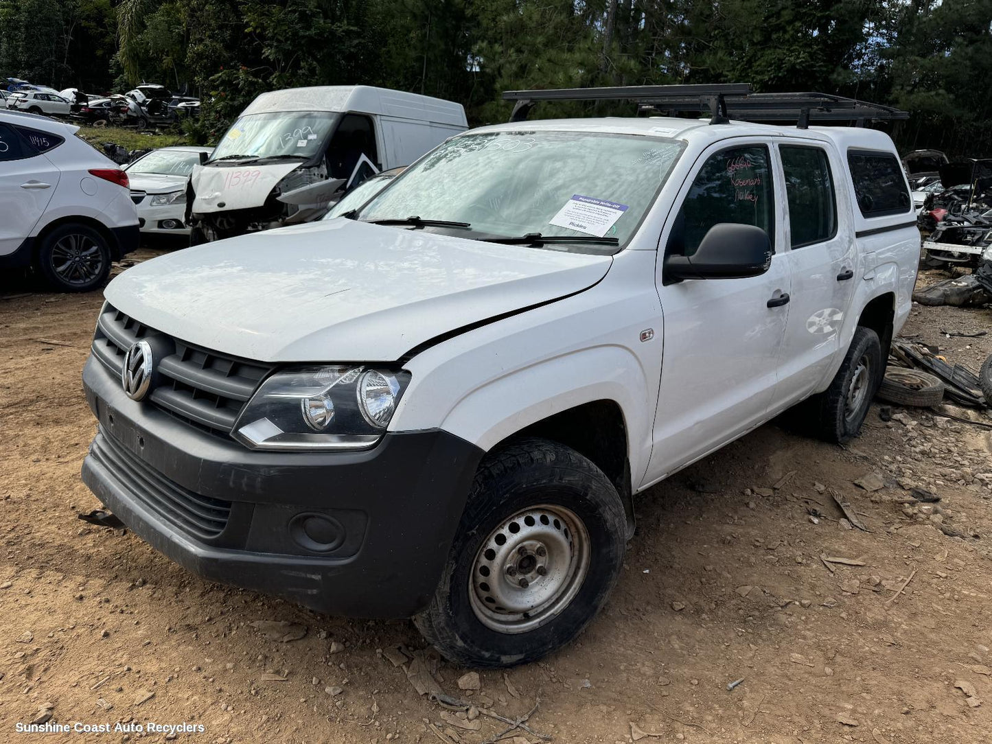 2013 Volkswagen Amarok Differential Centre