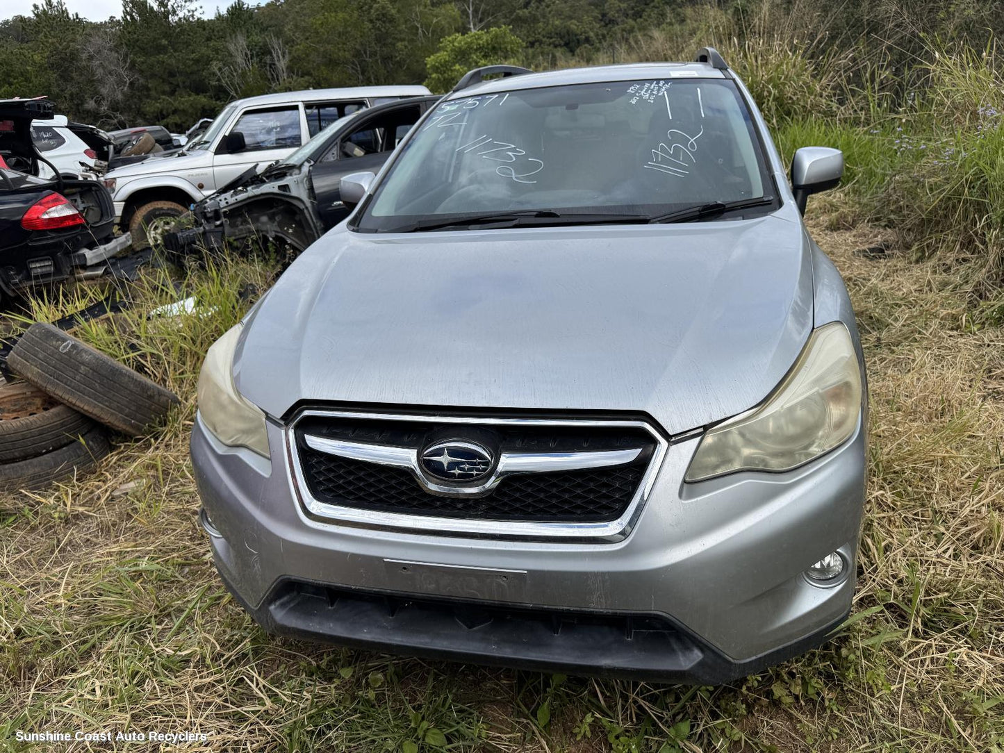 2012 Subaru Xv Left Front Strut