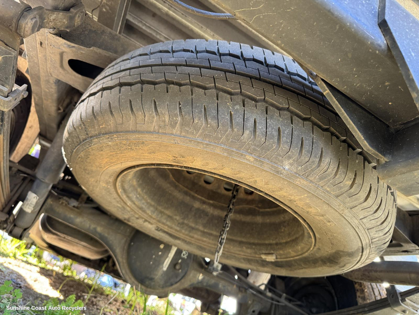 2015 Ford Ranger Spare Wheel Winch