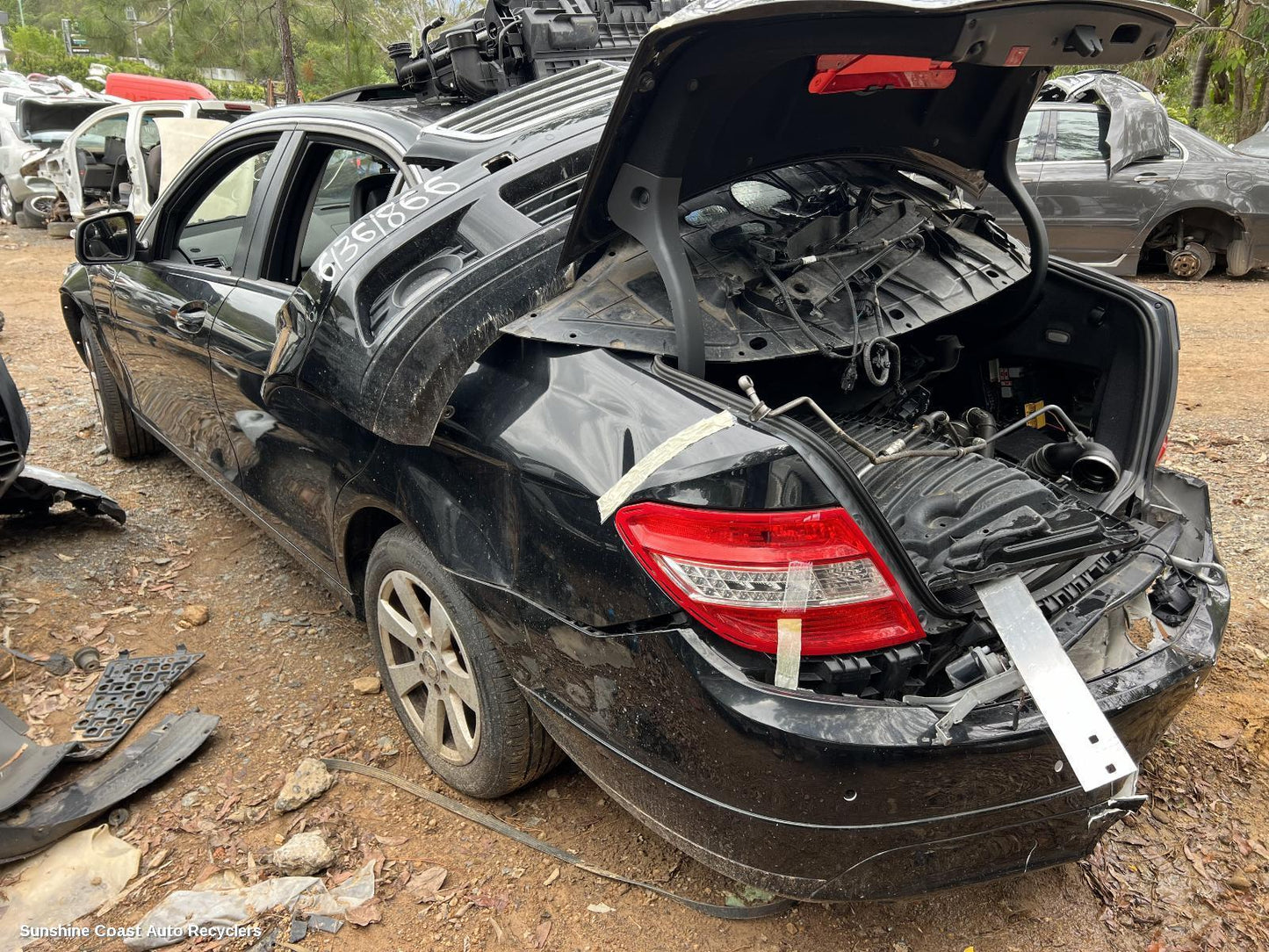 2008 Mercedes C Class Rear Drive Shaft