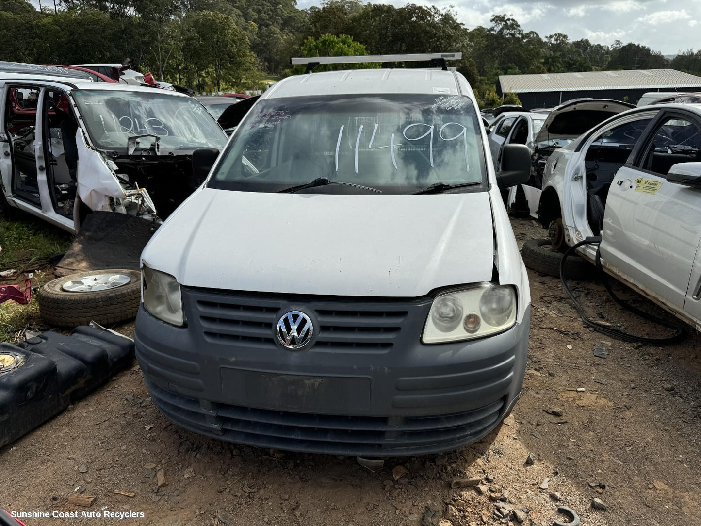2009 Volkswagen Caddy Front Brake Disc Drm