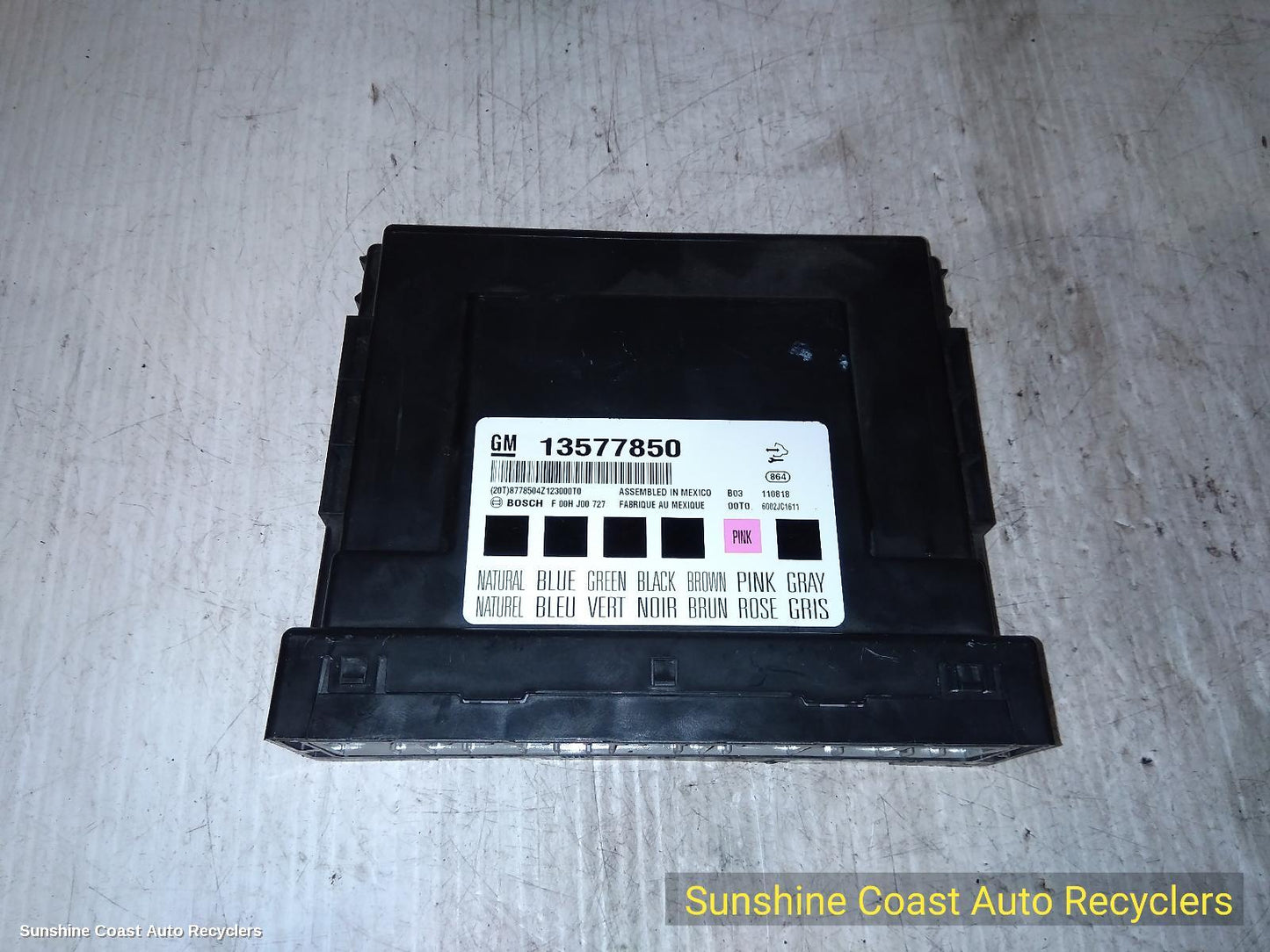 2011 Holden Cruze Ecu