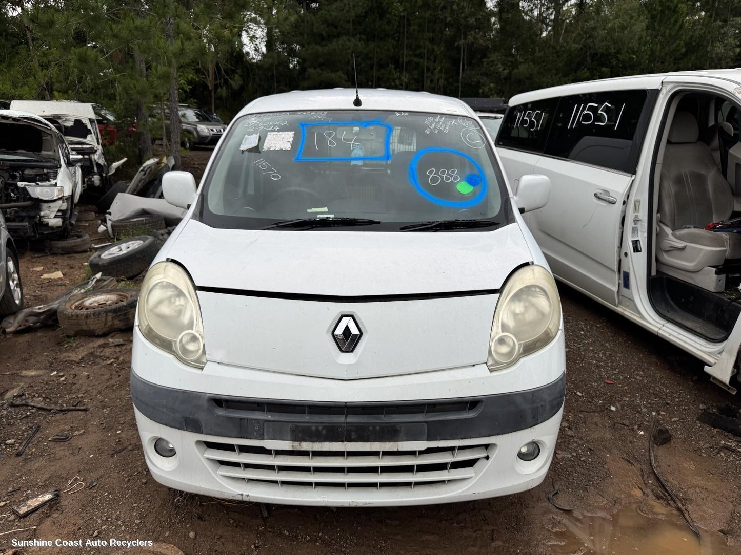 2011 Renault Kangoo Bootlid Tailgate