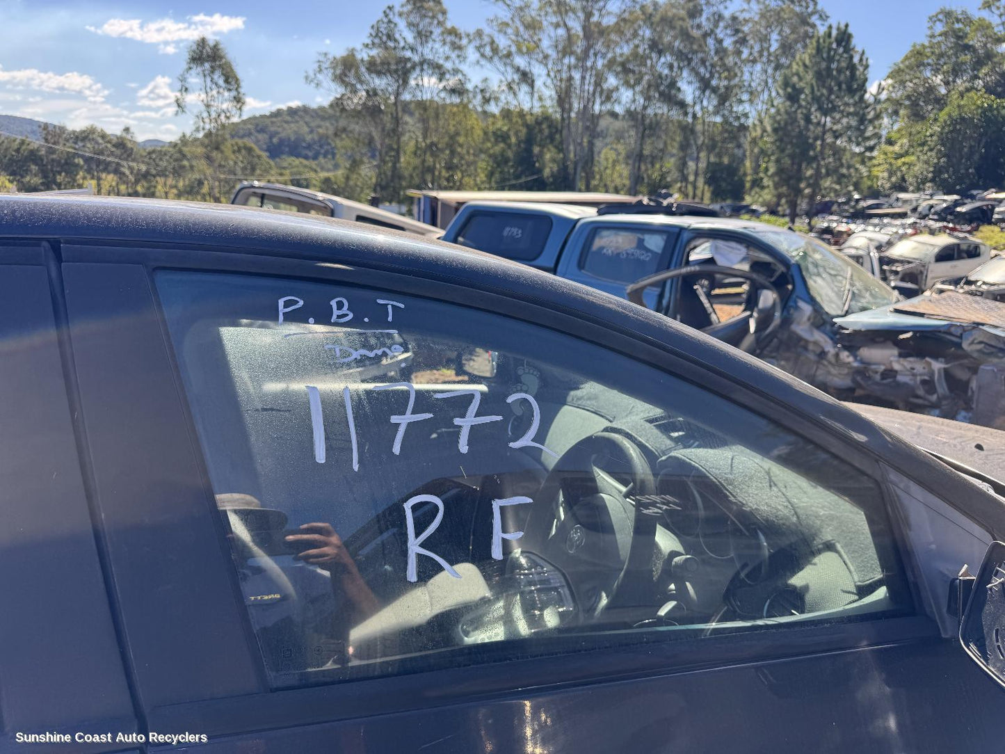 2010 Holden Cruze Right Front Door Window