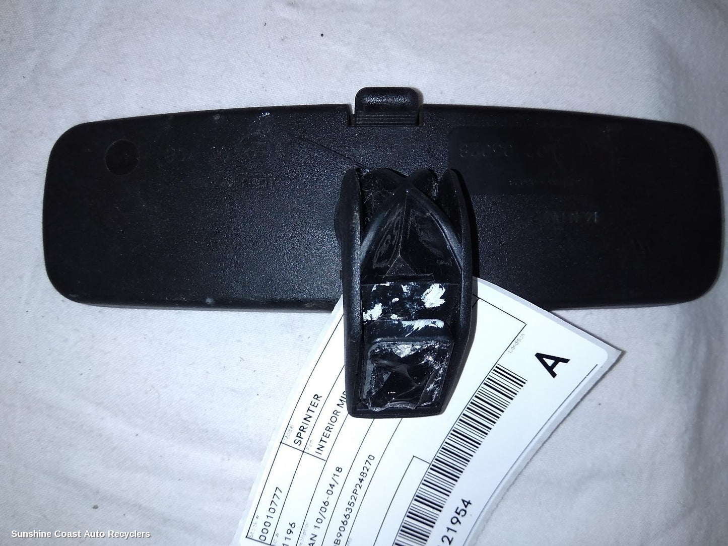 2016 Mercedes Sprinter Interior Mirror