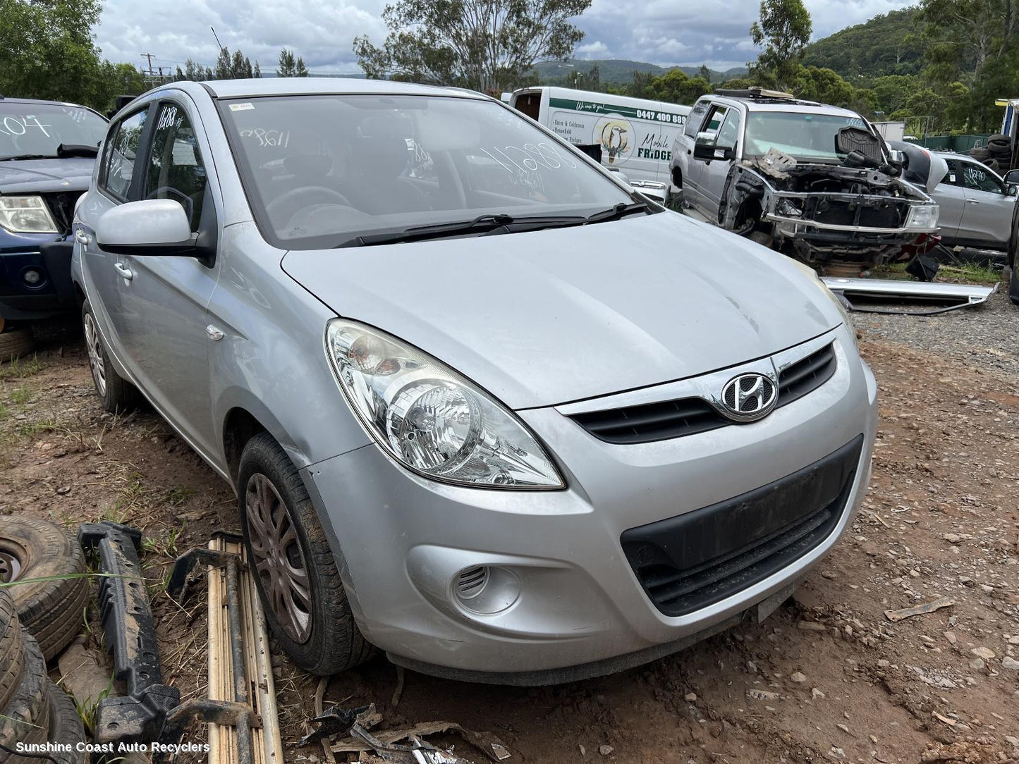 2010 Hyundai I20 Headrest