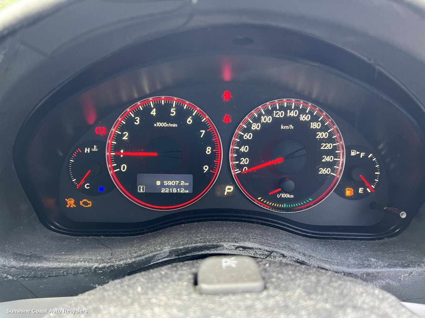 2007 Subaru Outback Instrument Cluster