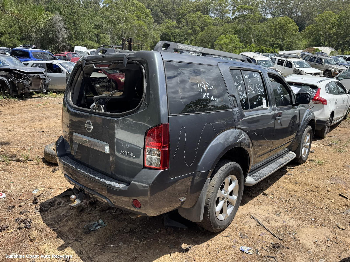 2012 Nissan Pathfinder Air Cleaner Duct Hos