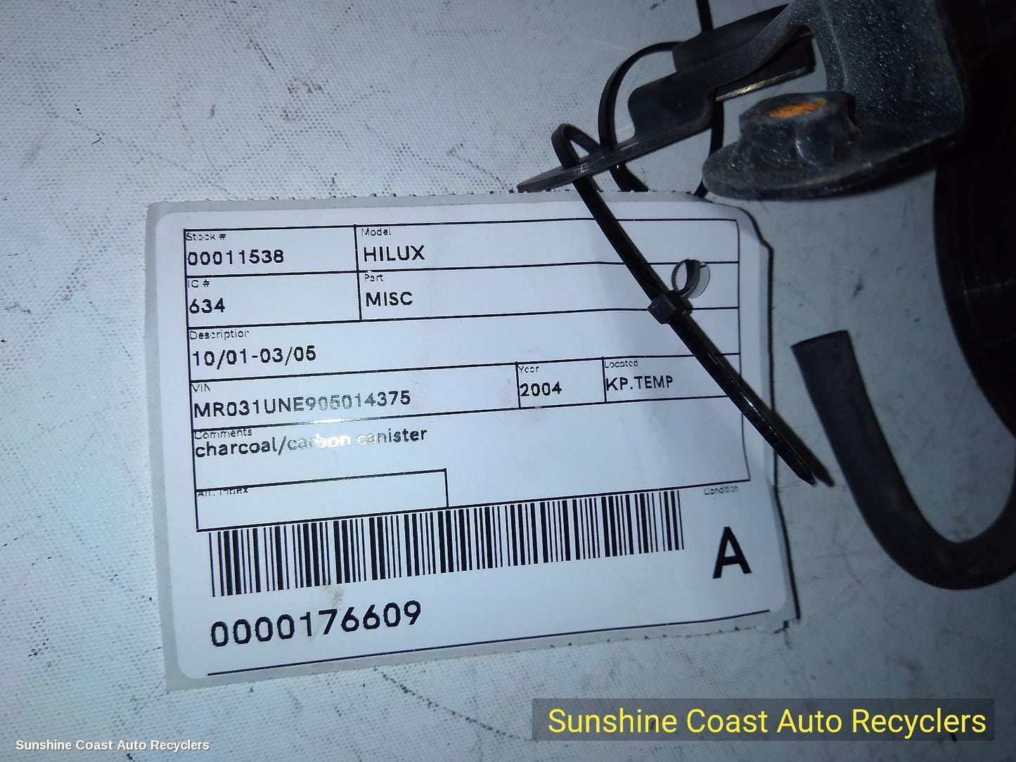 2004 Toyota Hilux Misc