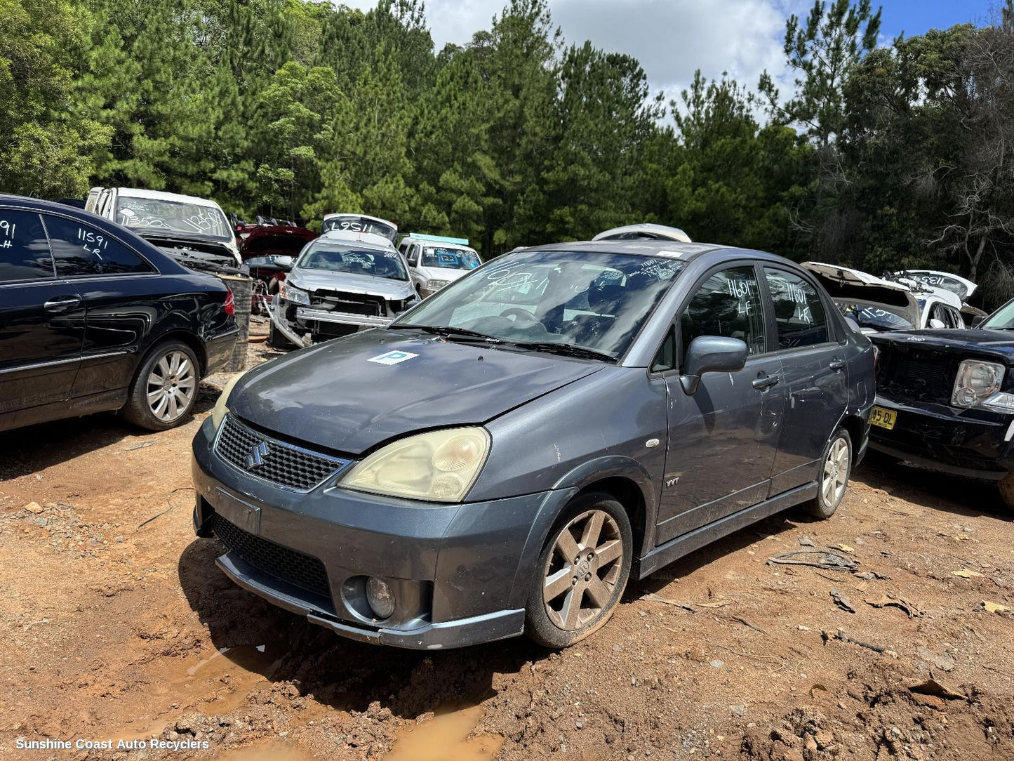 2006 Suzuki Liana Rear Spoiler
