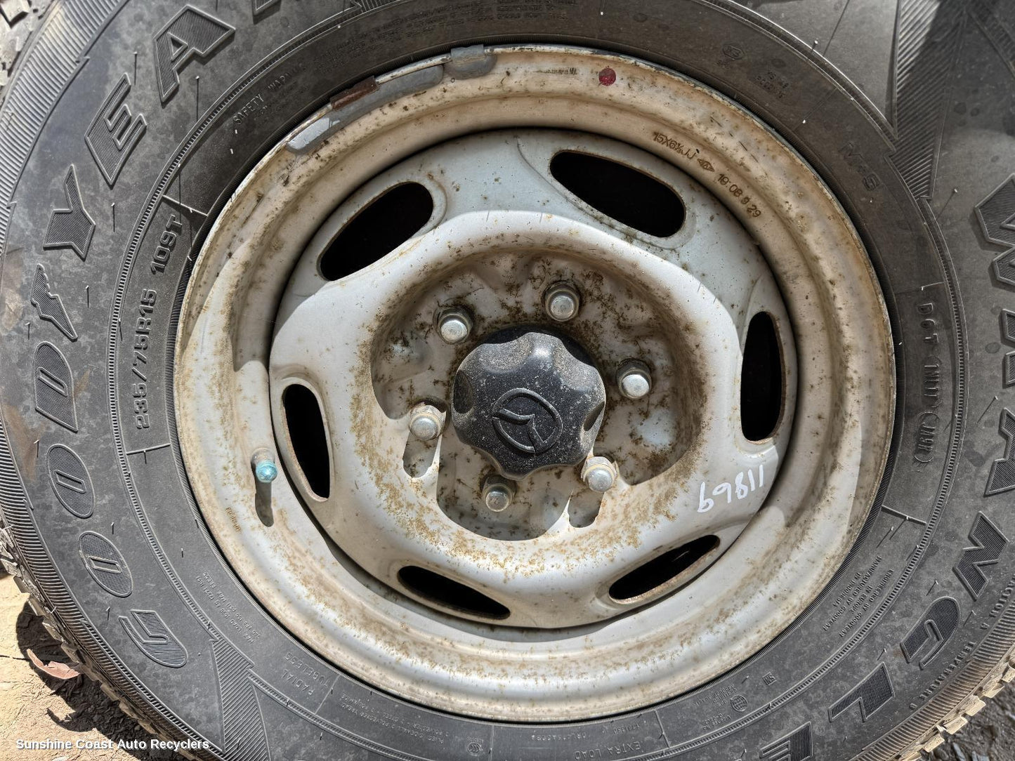 2009 Mazda Bt50 Wheel Standard Steel