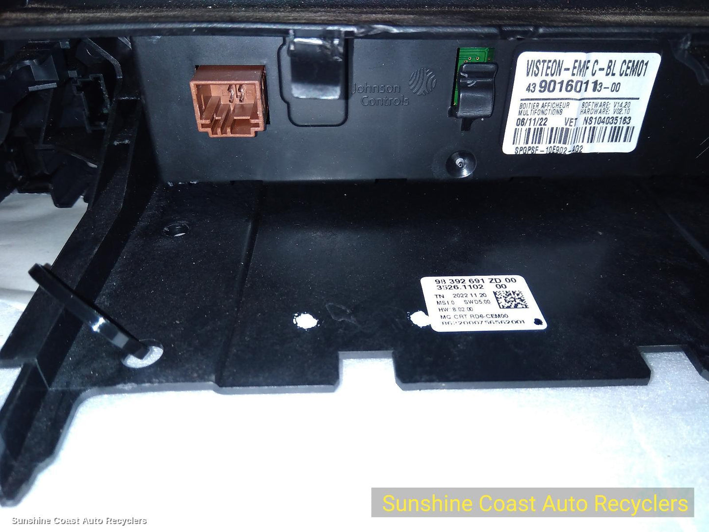 2023 Peugeot Partner Radio Cd Dvd Sat Tv