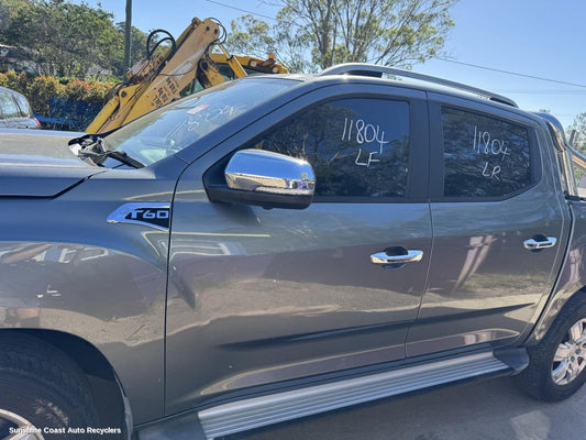 2018 Ldv T60 Left Front Door