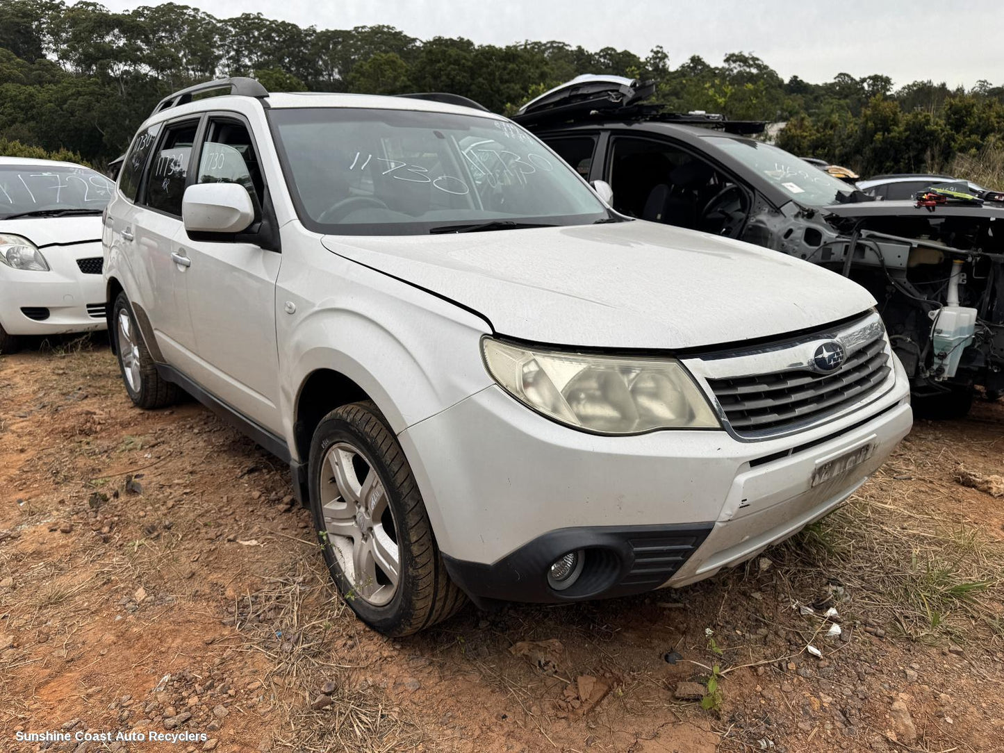 2009 Subaru Forester Left Rear Door Window