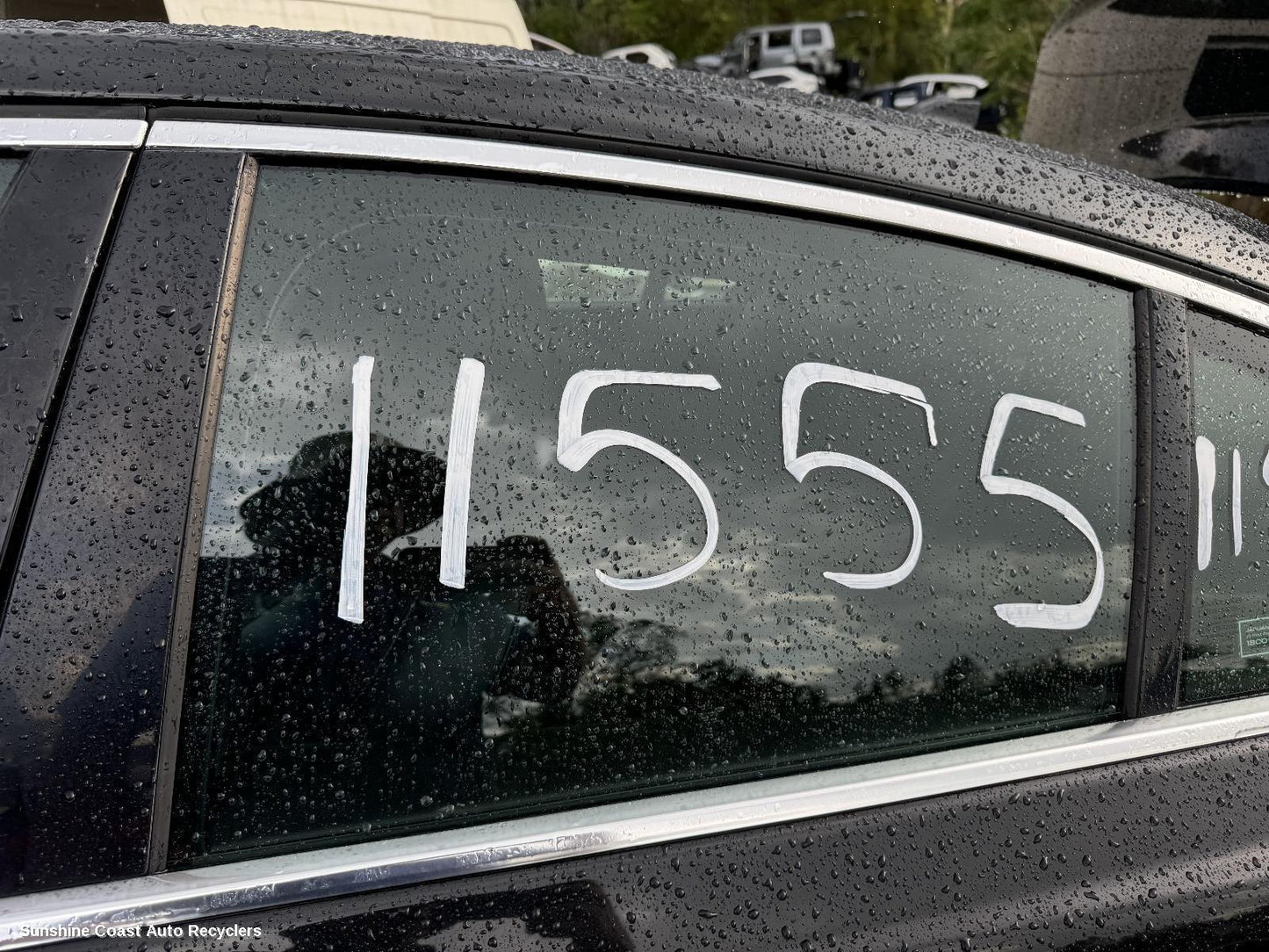 2015 Jaguar Xe Left Rear Door Window