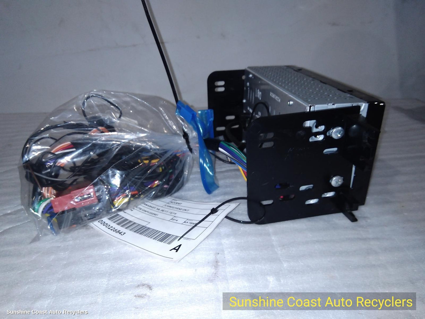 2014 Hyundai Accent Radio Cd Dvd Sat Tv