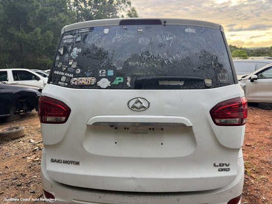 2016 Ldv G10 Bootlid Tailgate