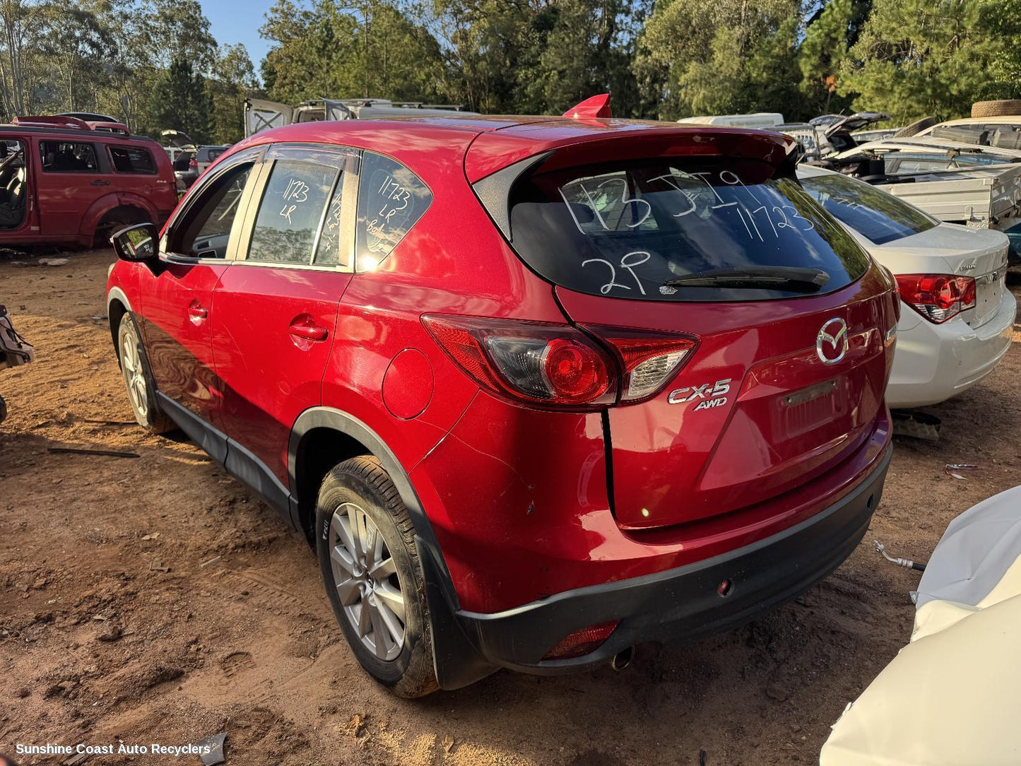 2015 Mazda Cx5 Right Rear Door Window