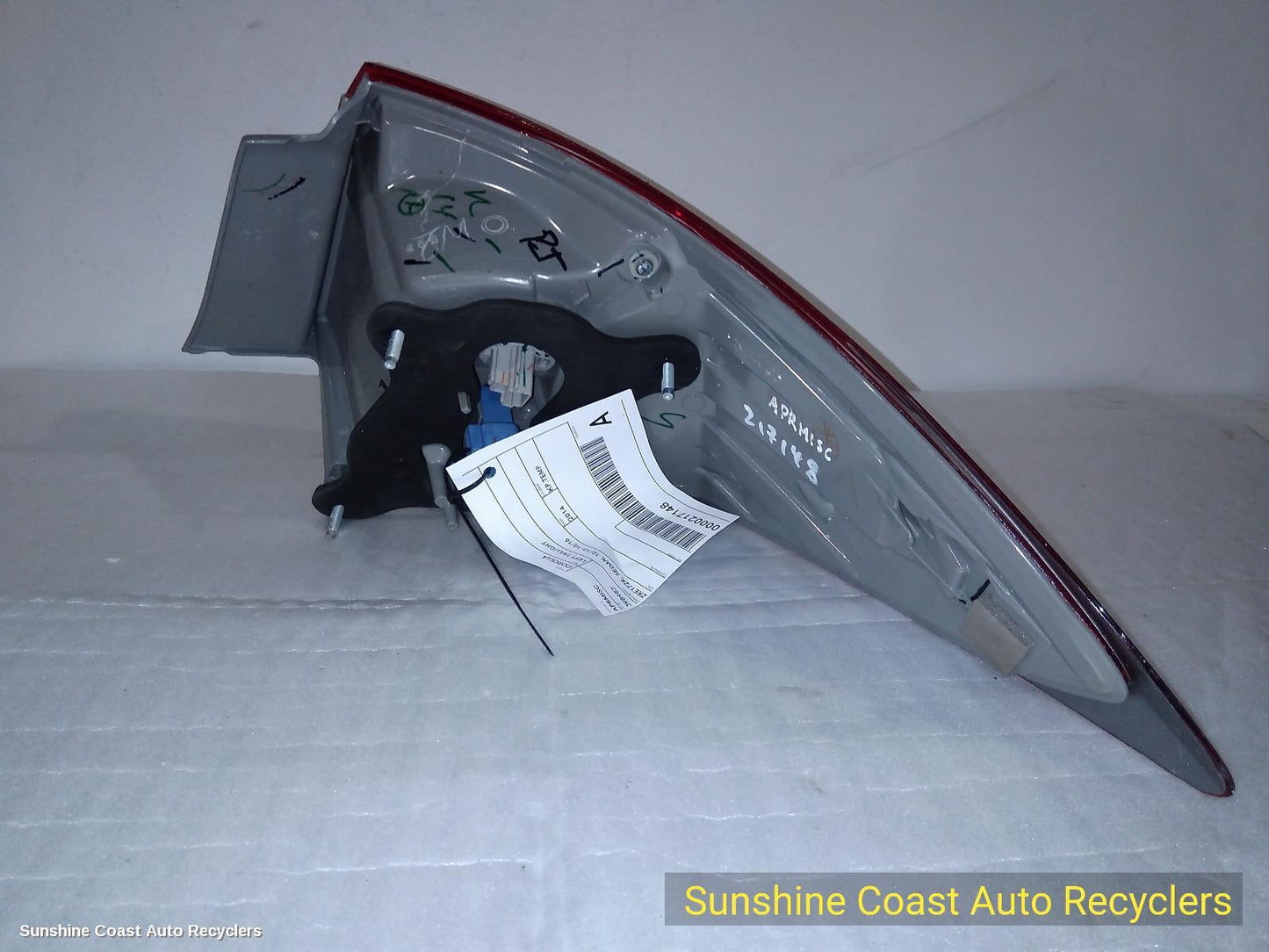 2014 Toyota Corolla Left Taillight