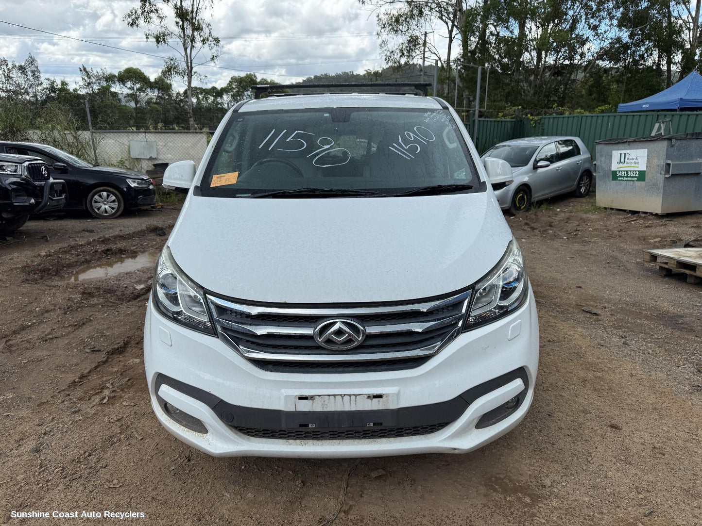 2019 Ldv G10 Right Front 1 4 Door Glass