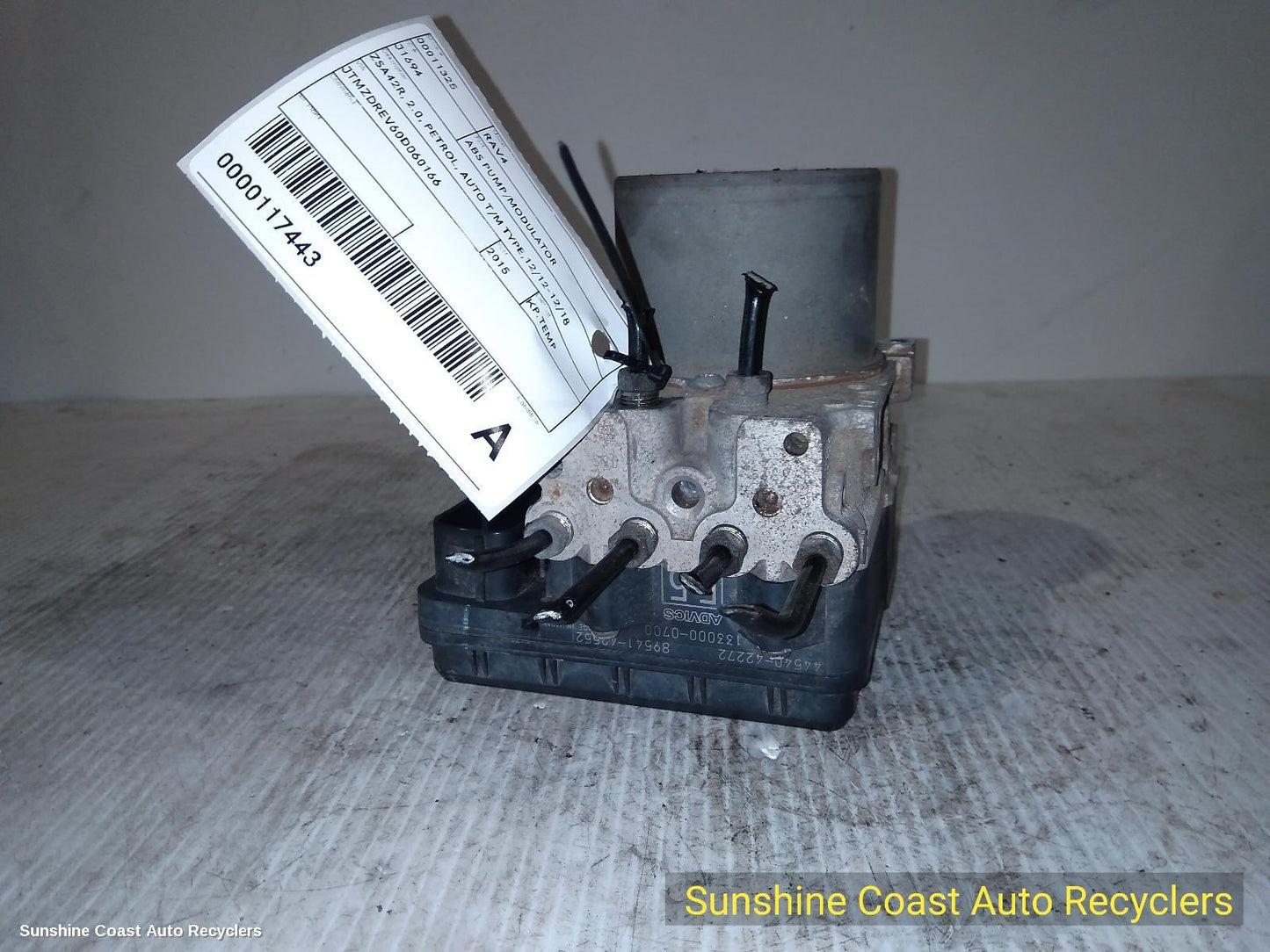 2015 Toyota Rav4 Abs Pump Modulator
