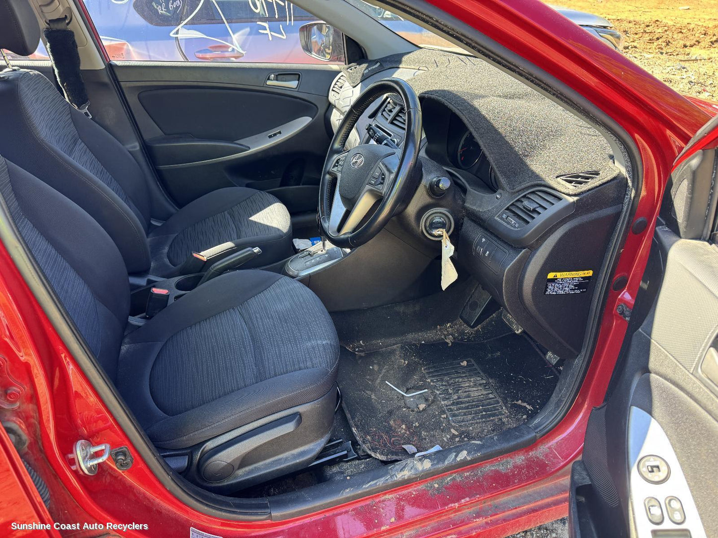 2017 Hyundai Accent Right Door Mirror