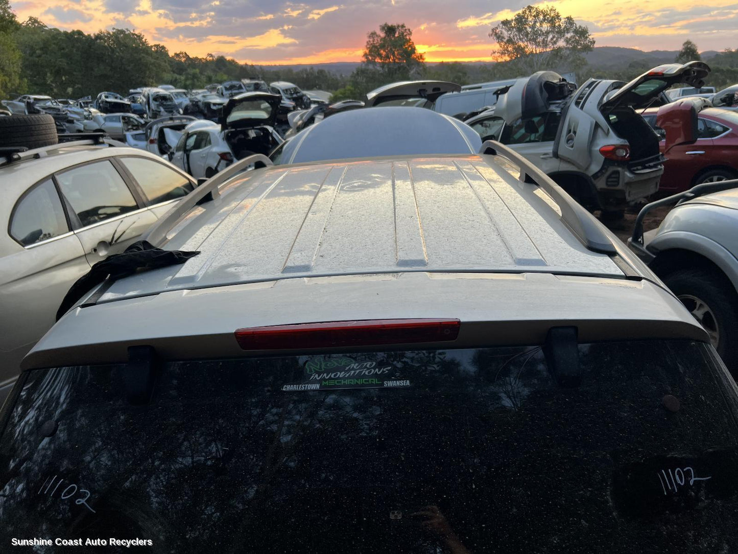 2012 Holden Captiva Rear Spoiler
