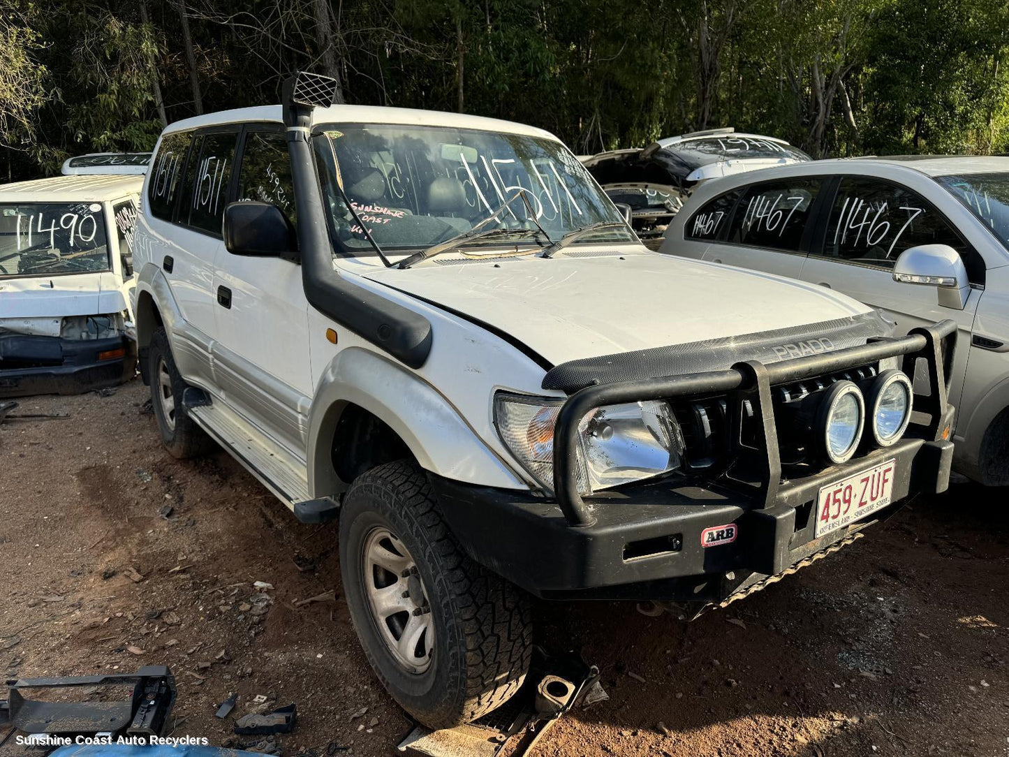 1998 Toyota Prado Bootlid Tailgate