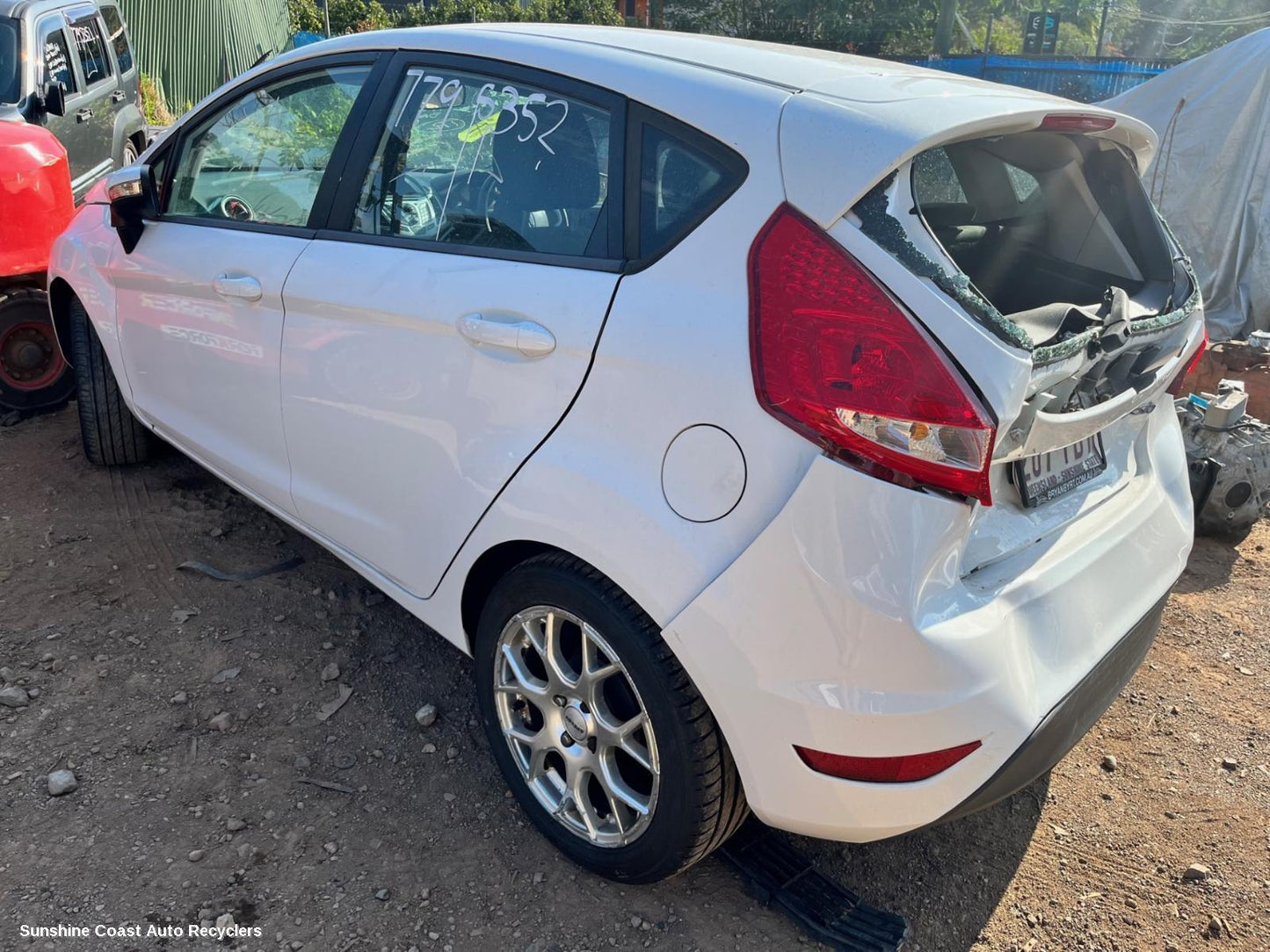 2013 Ford Fiesta Headrest