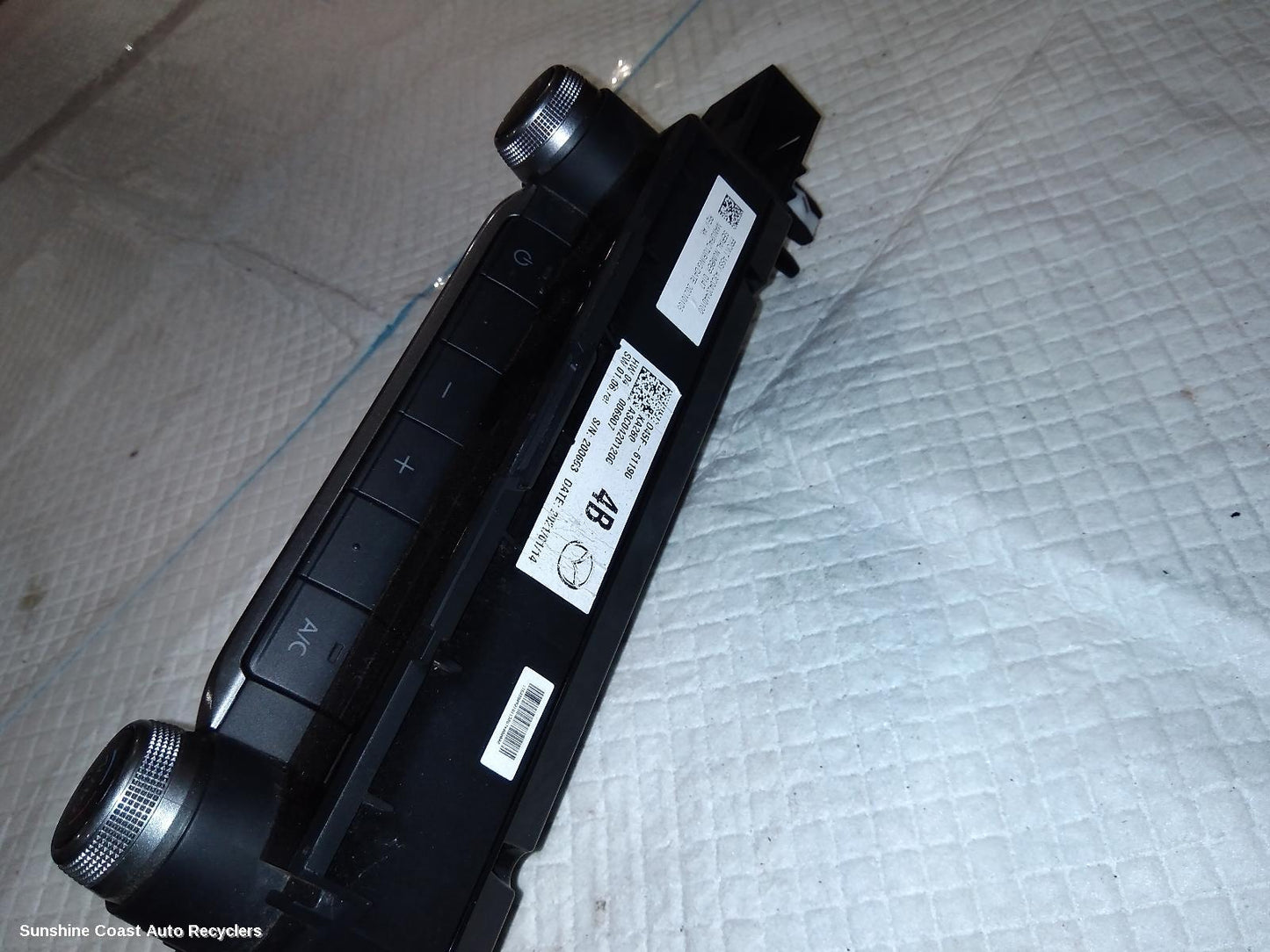 2021 Mazda Cx30 Heater Ac Controls