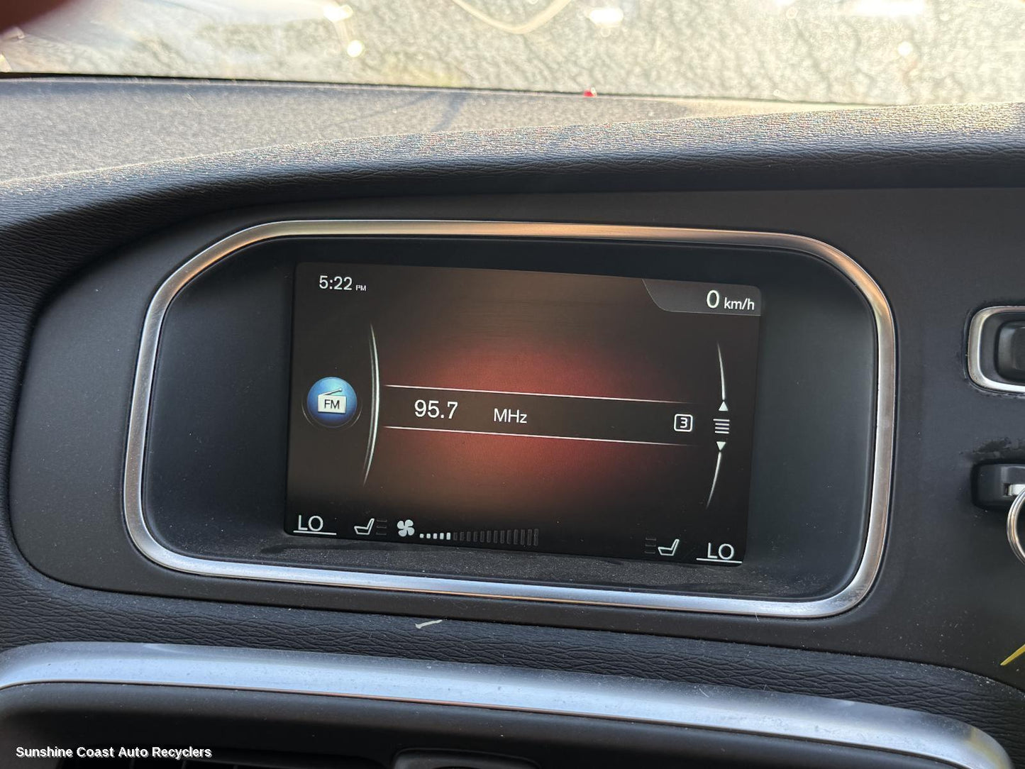 2015 Volvo S40 Radio Cd Dvd Sat Tv