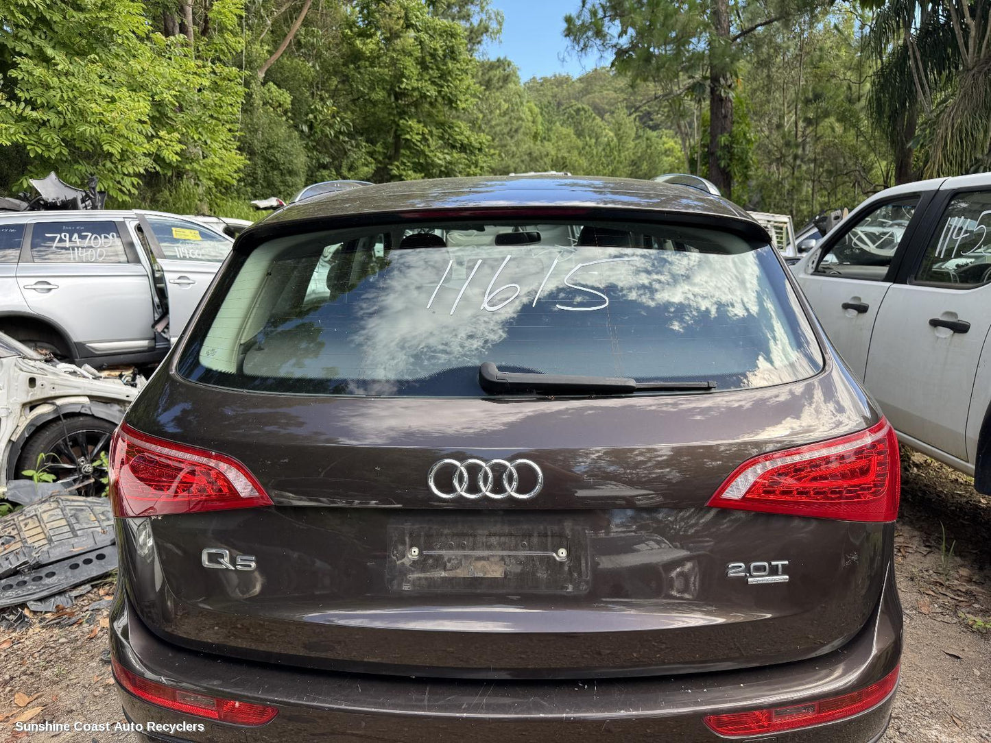 2011 Audi Q5 Rear Spoiler