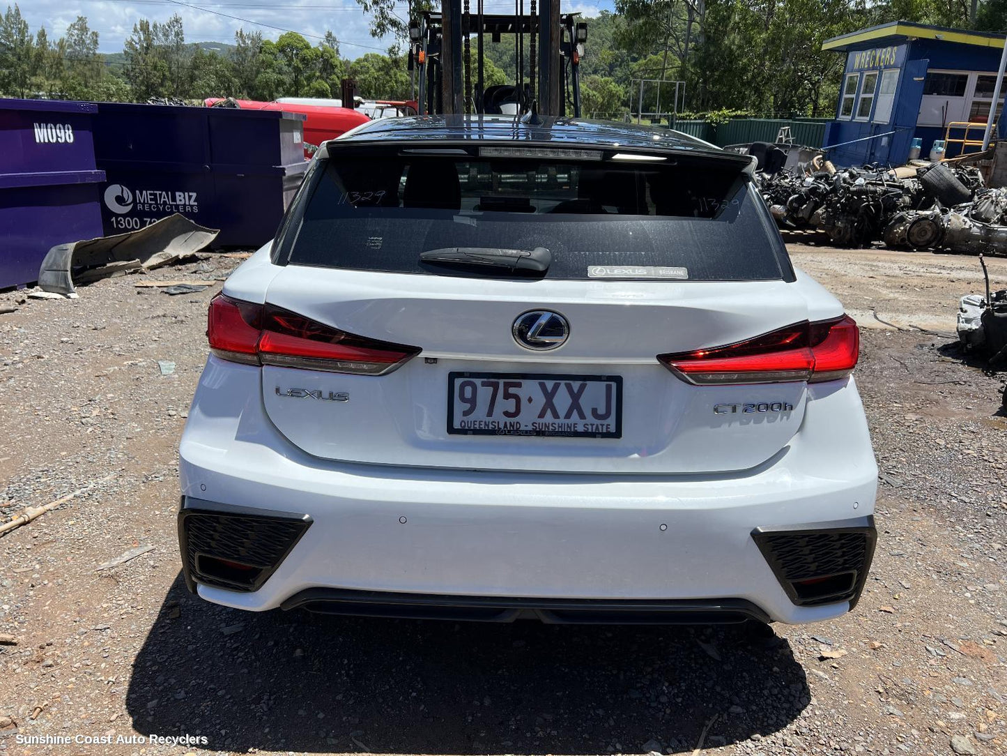 2018 Lexus Ct200h Right Front Window Reg Motor