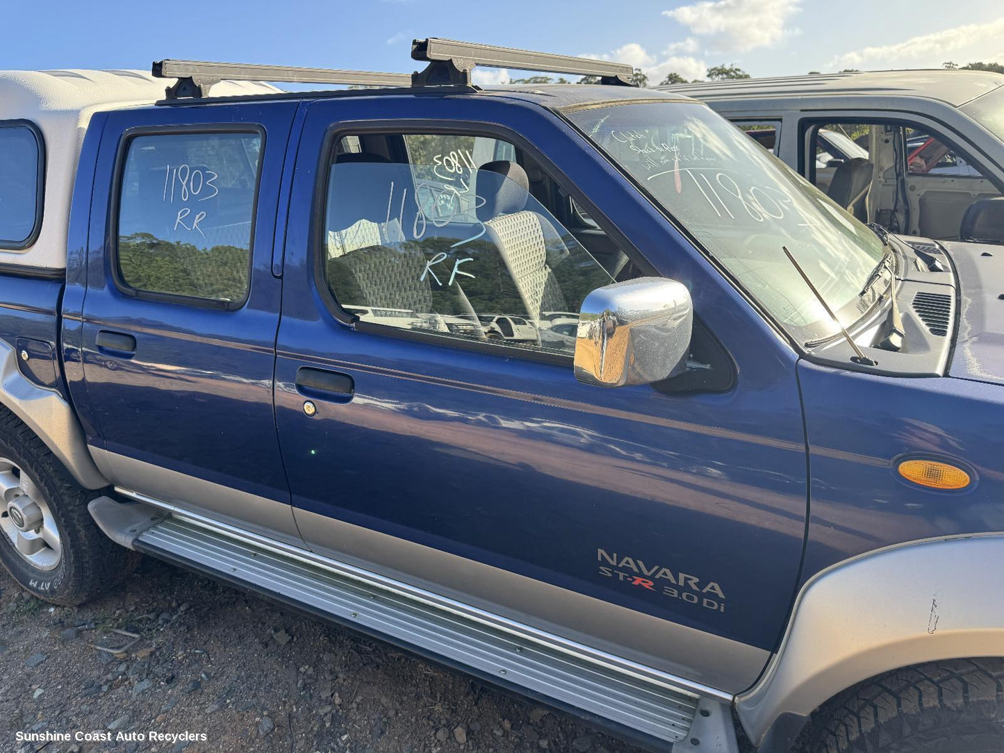 2004 Nissan Navara Right Door Mirror