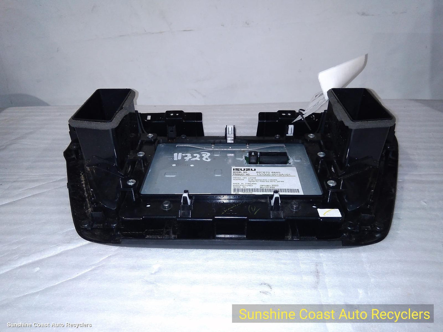 2022 Isuzu Dmax Radio Cd Dvd Sat Tv
