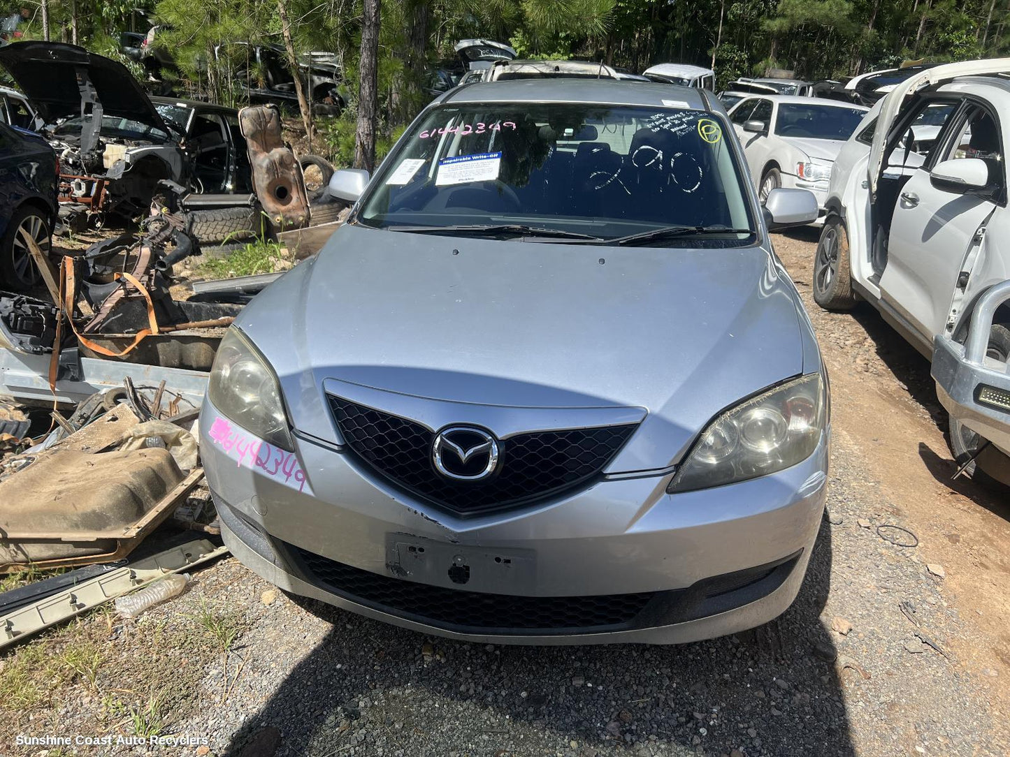 2008 Mazda 3 Steering Box Rack