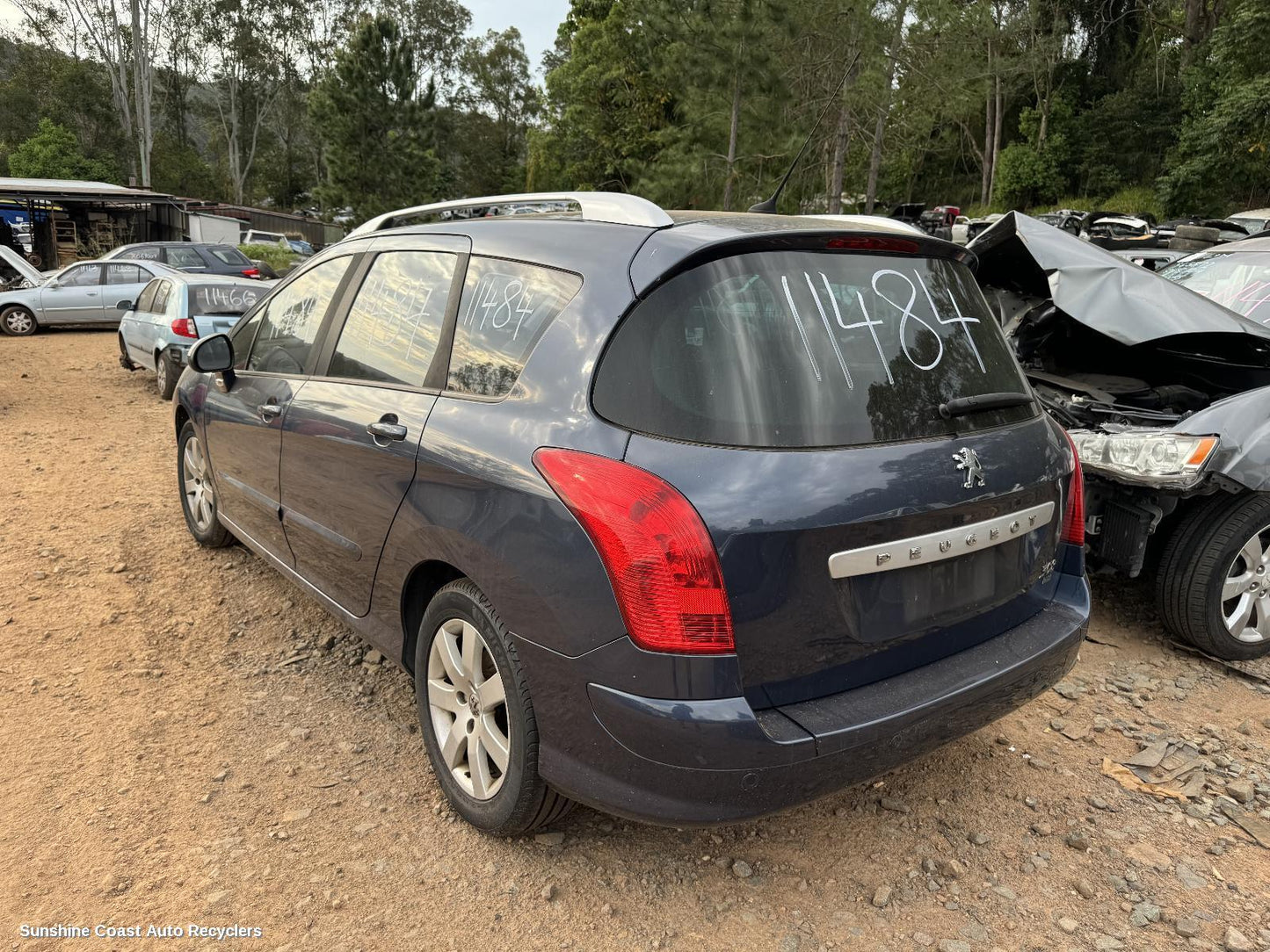 2008 Peugeot 308 Seatbelt Stalk