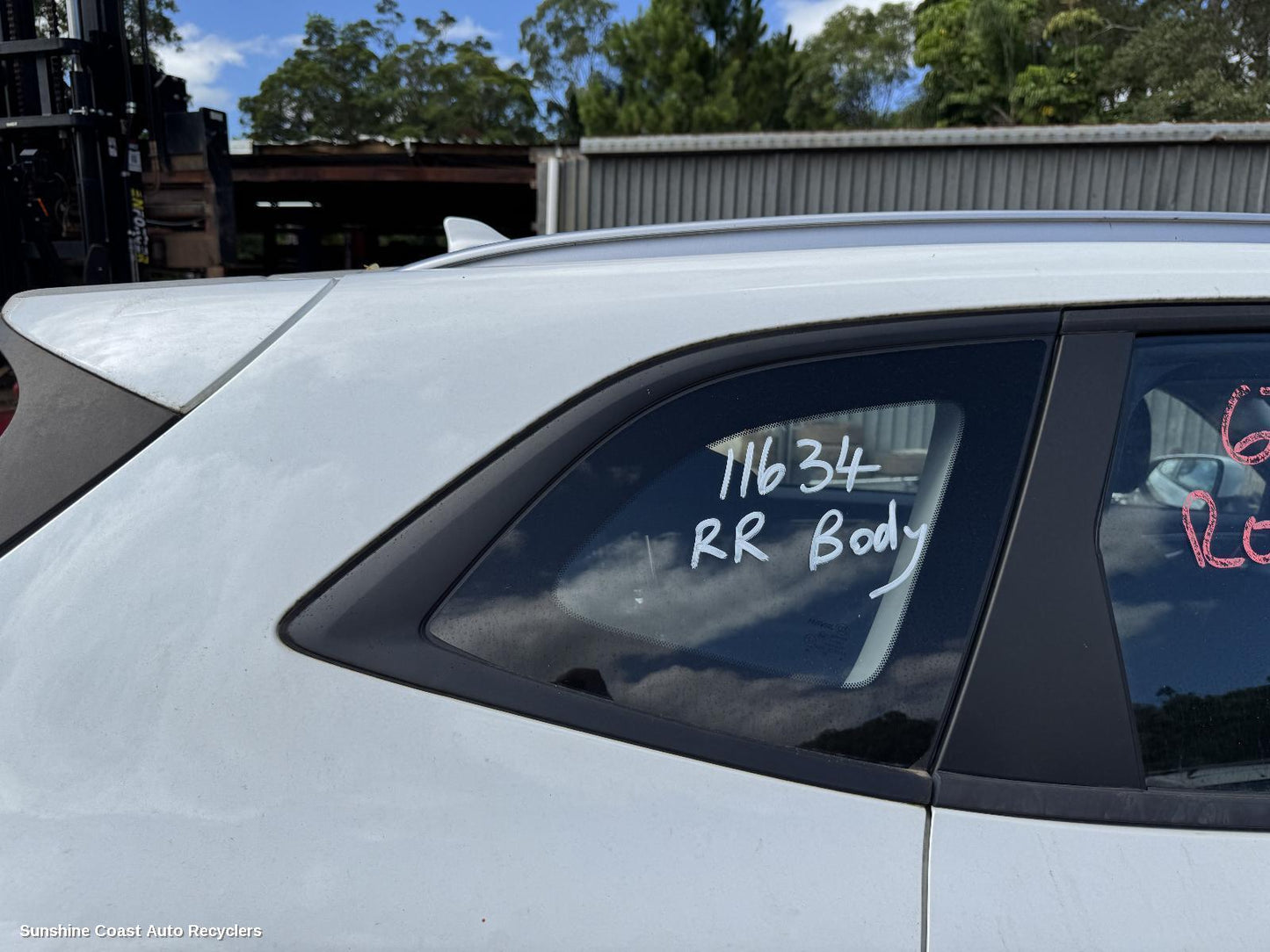 2022 Haval Jolion Right Rear Side Glass