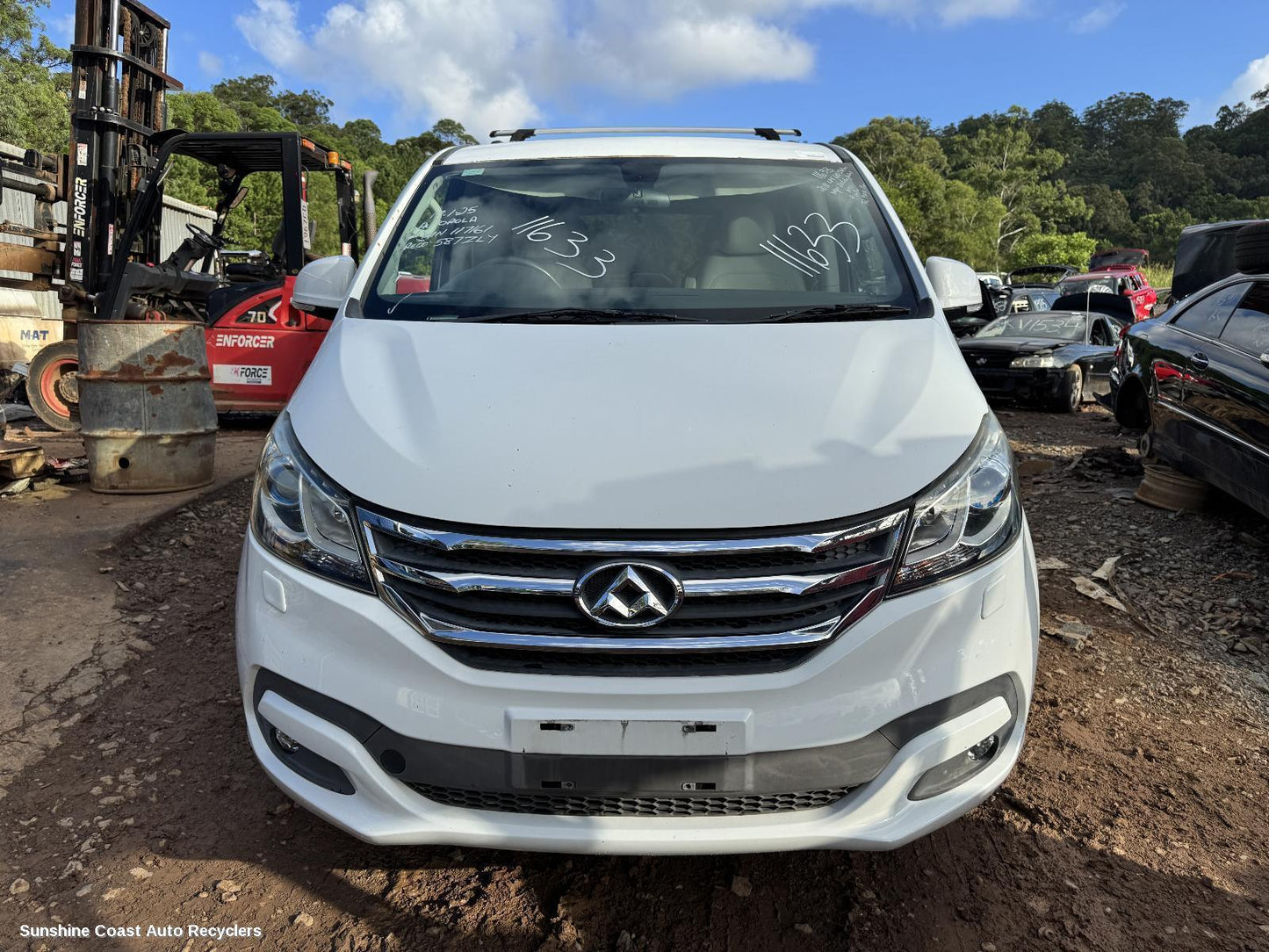 2018 Ldv G10 Right Front 1 4 Door Glass