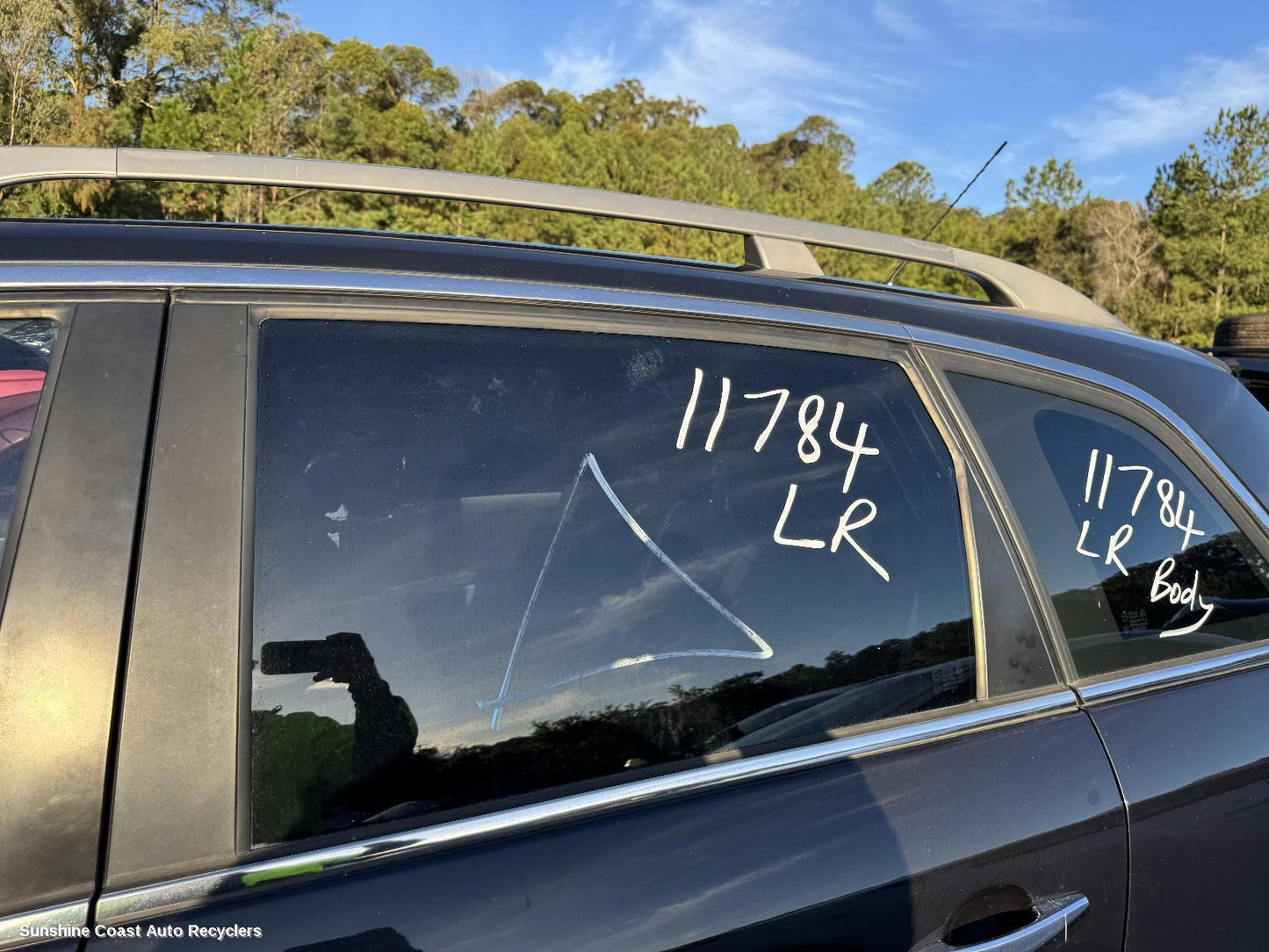 2013 Holden Captiva Left Rear Door Window