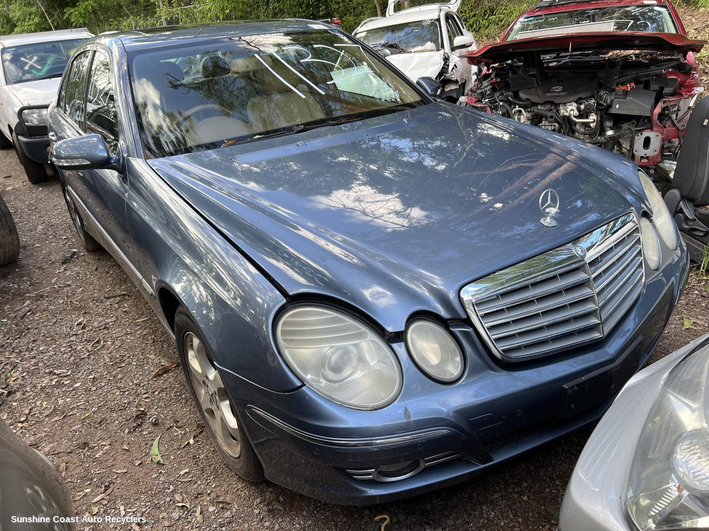 2006 Mercedes E Class Number Plate Lamp