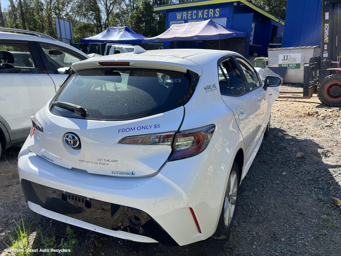 2021 Toyota Corolla Right Driveshaft