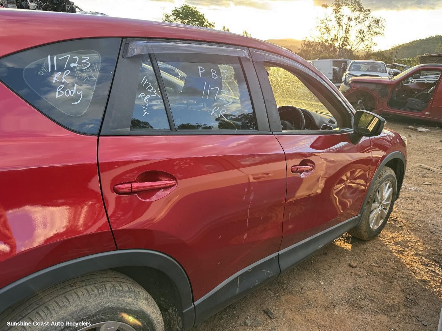 2015 Mazda Cx5 Right Rear Door Window