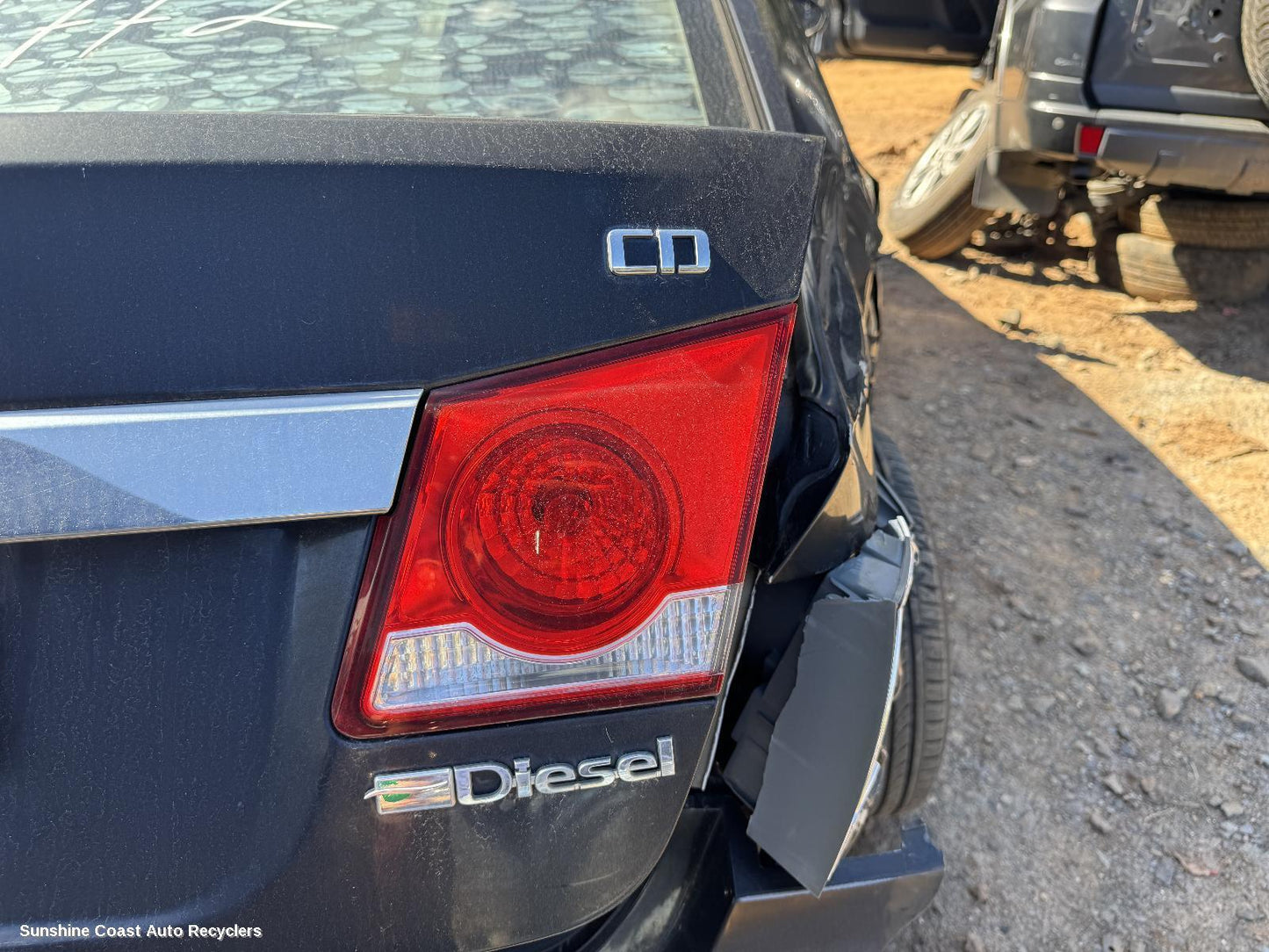 2010 Holden Cruze Rear Garnish