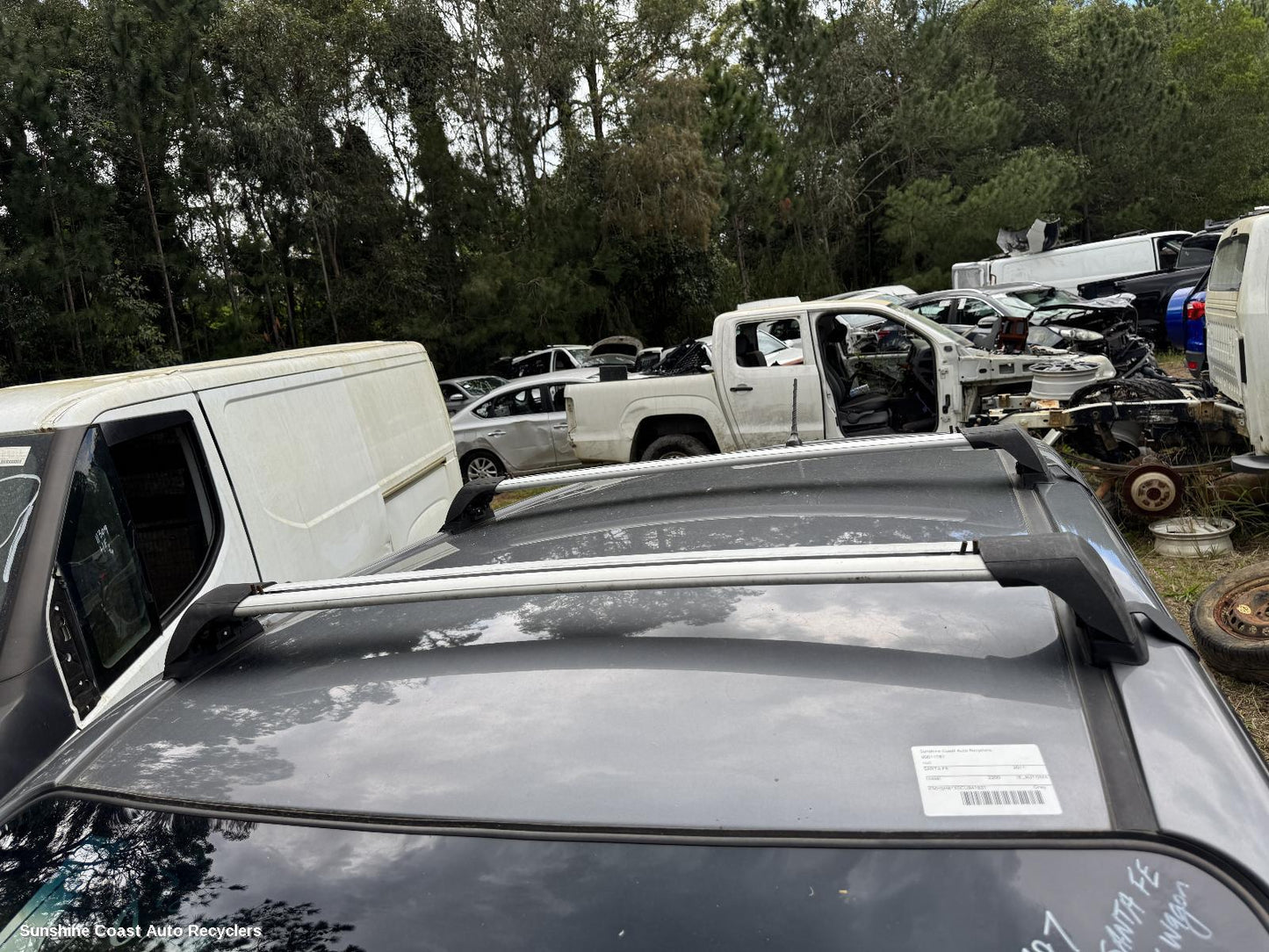 2011 Hyundai Santa Fe Roof Rack Bars