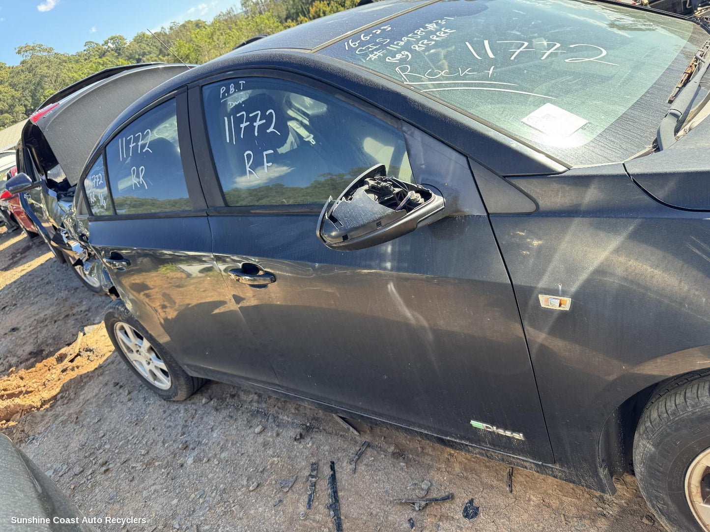 2010 Holden Cruze Right Front Door