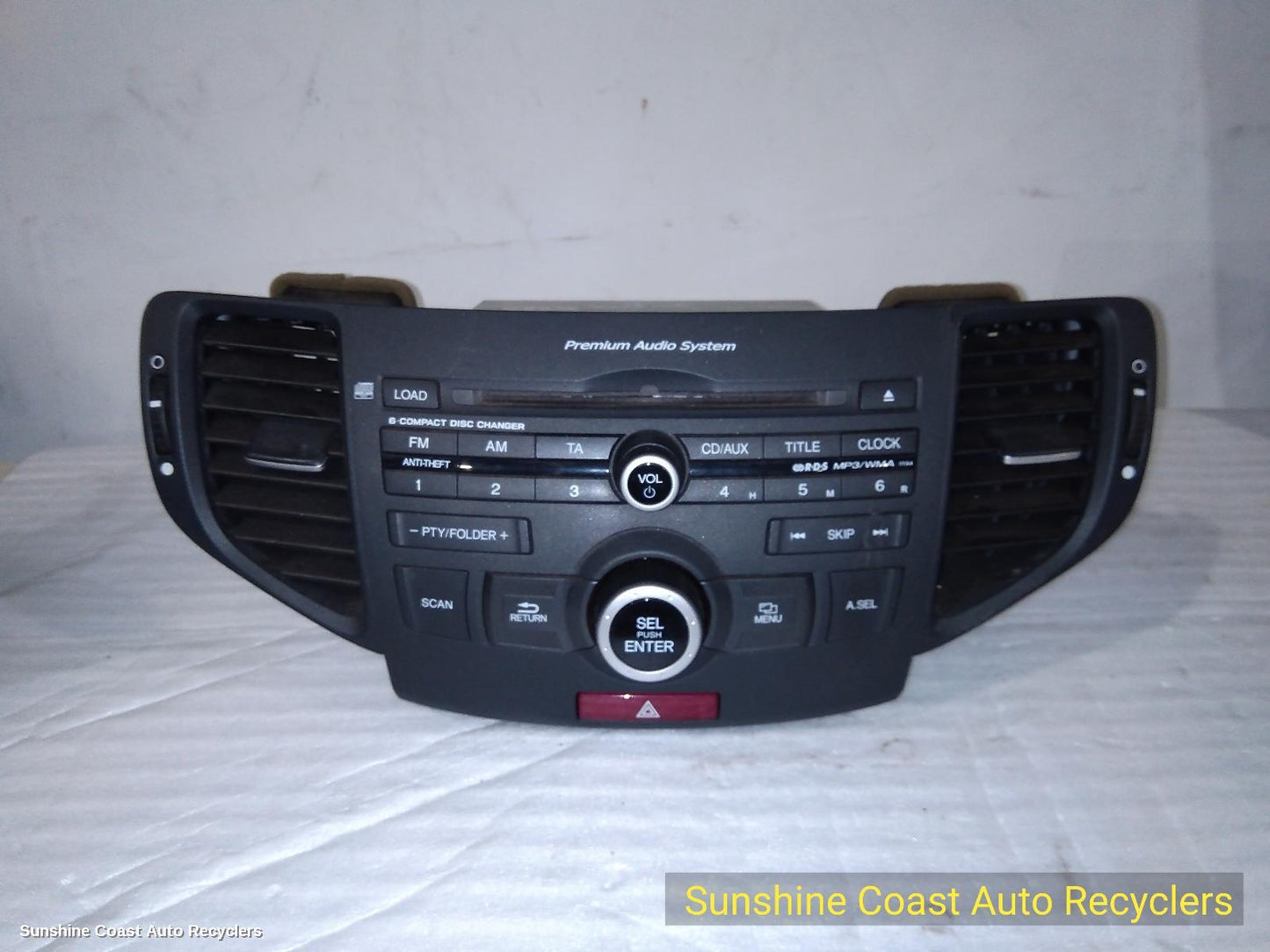 2010 Honda Accord Radio Cd Dvd Sat Tv